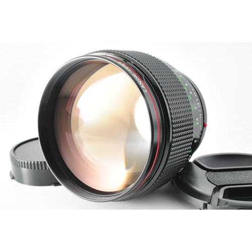 Canon - 【訳あり品】Canon New FD 85mm F1.2L 禁忌コラボ] 古参Canon New FD 85mm F1.2 Lと 最新NIKKOR Z 85mm