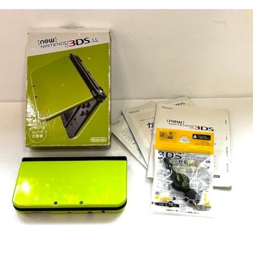 Nintendo NEW ニンテンドー 3DS LL ライム/ブラック 美品】Newニンテンドー3DS LL ライム×ブラック 任天堂 New