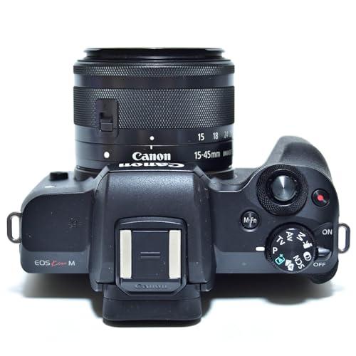 Canon ミラーレス一眼カメラ EOS Kiss M 標準ズームキット ブラック