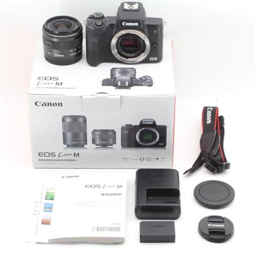 Canon ミラーレス一眼カメラ EOS Kiss M 標準ズームキット