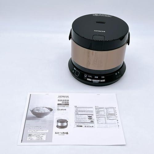 日立 炊飯器 2合 IH式 おひつ御膳 RZ-BS2M N ブラウンゴールド