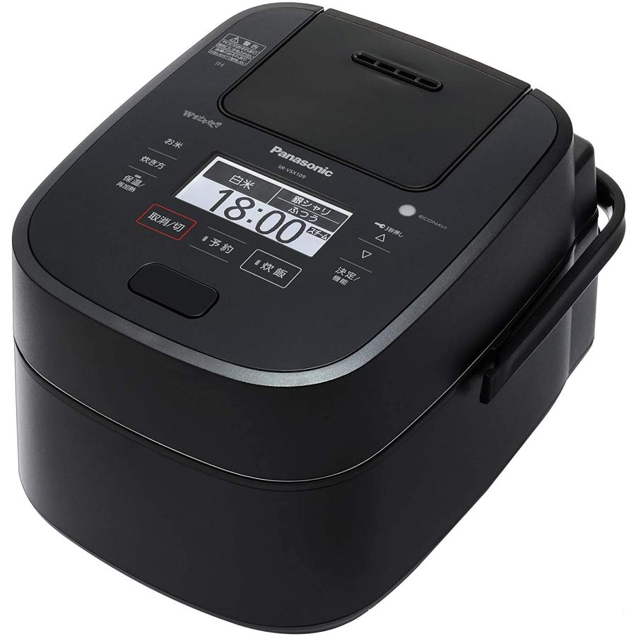 Panasonic 炊飯器 SR-VSX189 １升 パナソニック 炊飯器 1升 スチーム&可変圧力IH式 Wおどり炊き