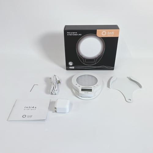 inti4s 光目覚まし時計 Amazon.co.jp : moonmoon 目覚まし時計 光 inti4s ブラック