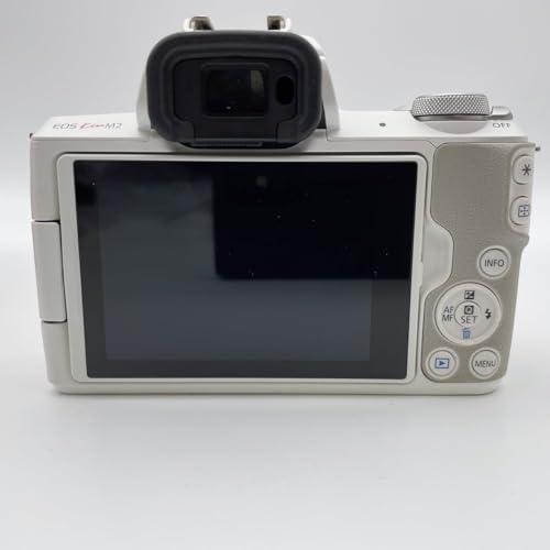 Canon EOS Kiss M2 ホワイト KISSM2WH-1545 楽天市場】キヤノン EOS Kiss M2 ボディ ホワイト ミラーレス