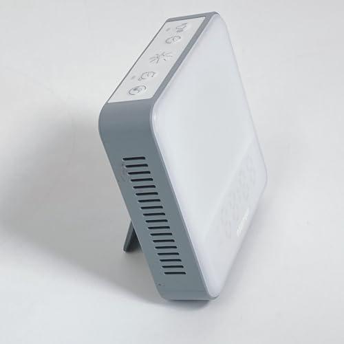 トトノエライト　アイボリー　美品 moonmoon トトノエライト 光 目覚まし時計 (トトノエライト