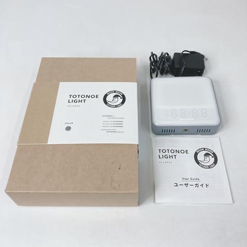 トトノエライト　アイボリー moonmoon トトノエライト 光 目覚まし時計 (トトノエライト