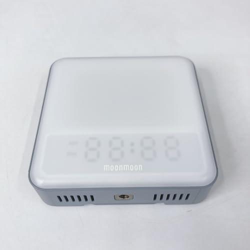 【moonmoon】トトノエライト　光目覚まし時計　アイボリー moonmoon トトノエライト 光 目覚まし時計 (トトノエライト