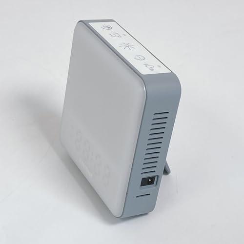 【moonmoon】トトノエライト　光目覚まし時計　アイボリー moonmoon トトノエライト 光 目覚まし時計 (トトノエライト