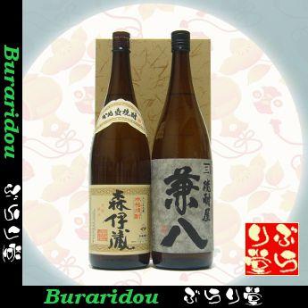 森伊蔵・兼八焼酎セット 1800ml 兼八5本セット四ツ谷酒造焼酎 本格