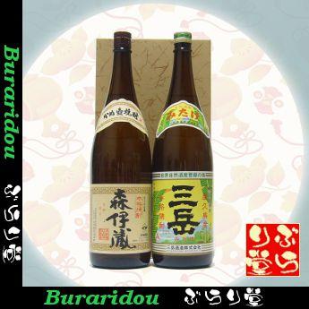 三岳 三岳1800ml 森伊蔵1800ml ギフトセット : ぶらり堂 - 通販 