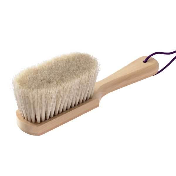 ブラシの平野　洋服ブラシ　手植え羽子板型