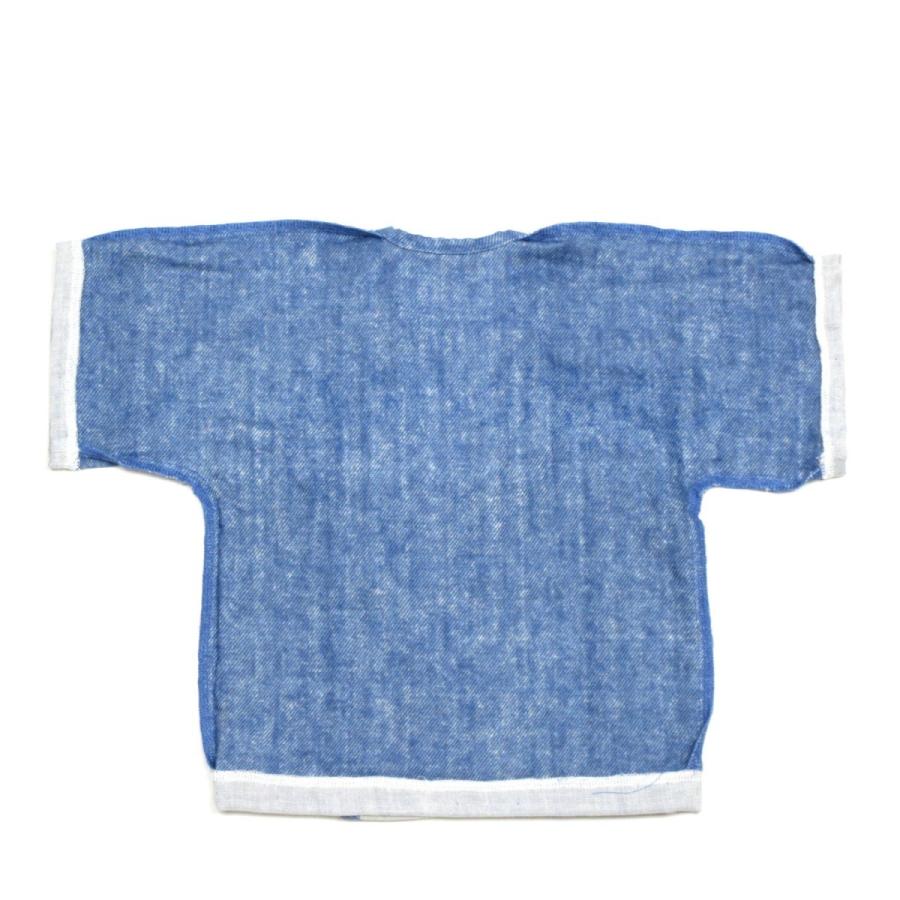 短肌着 ベビー ガーゼ オーガニックコットン Wガーゼ 男の子女の子 デニムモード 日本製 |  | 07