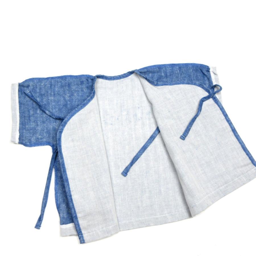 短肌着 ベビー ガーゼ オーガニックコットン Wガーゼ 男の子女の子 デニムモード 日本製 |  | 08