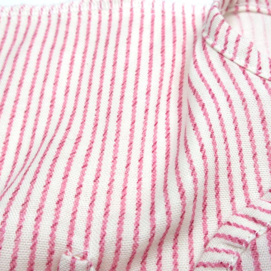 短肌着 ベビー ガーゼ オーガニックコットン Wガーゼ 男の子女の子 ヒッコリーモード 日本製 |  | 12