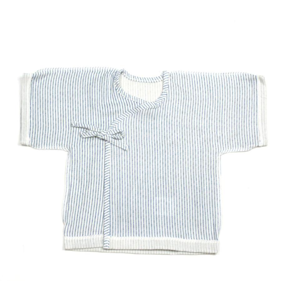 短肌着 ベビー ガーゼ オーガニックコットン Wガーゼ 男の子女の子 ヒッコリーモード 日本製 |  | 02