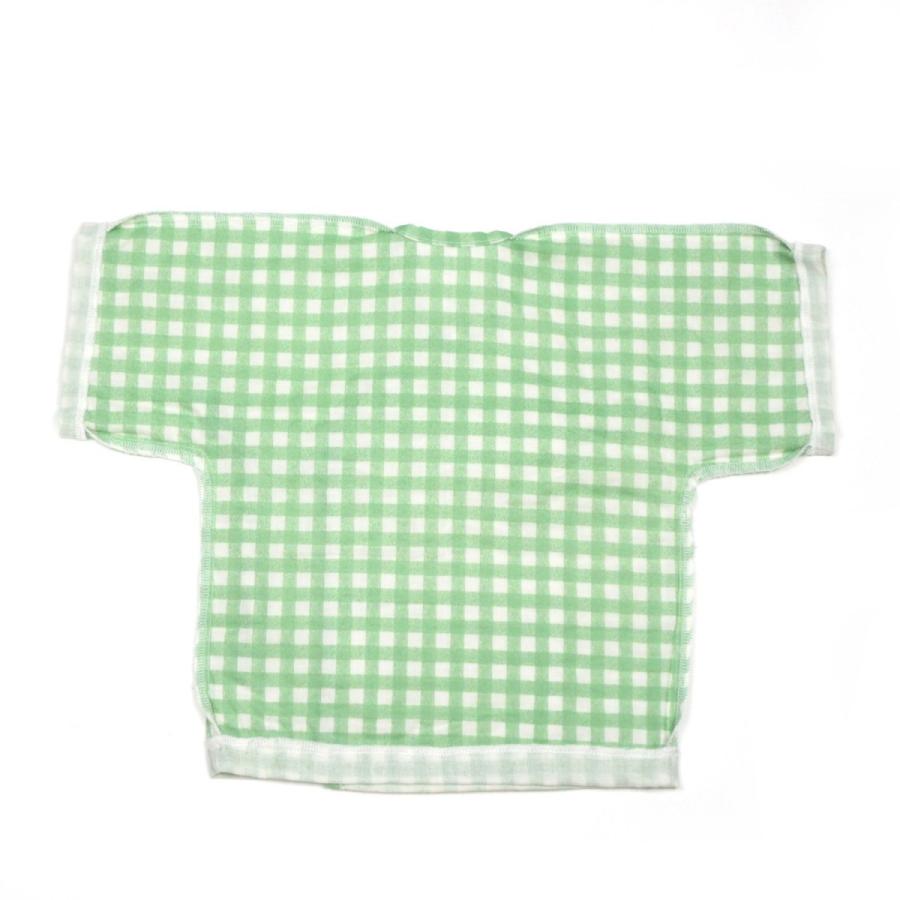 短肌着 ベビー ガーゼ オーガニックコットン Wガーゼ 男の子女の子 ギンガムチェック 日本製 |  | 12