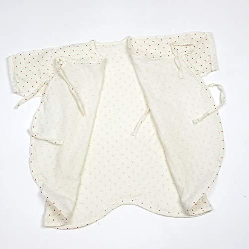 肌着 ガーゼ ベビー コンビ肌着 やわらかコットン Wガーゼ 水玉ドット 日本製 |  | 12