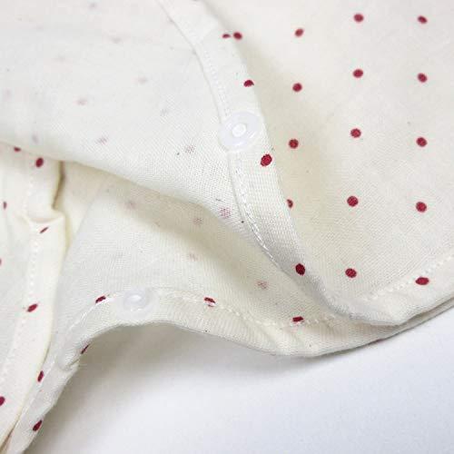 肌着 ガーゼ ベビー コンビ肌着 やわらかコットン Wガーゼ 水玉ドット 日本製 |  | 03
