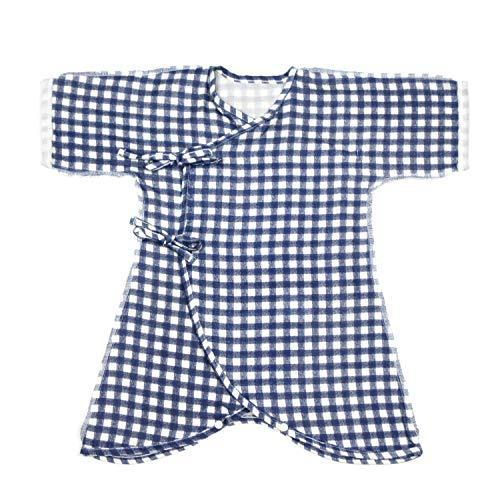 肌着 ガーゼ ベビー コンビ肌着 ギンガムチェック Wガーゼ オーガニック 日本製 |  | 01