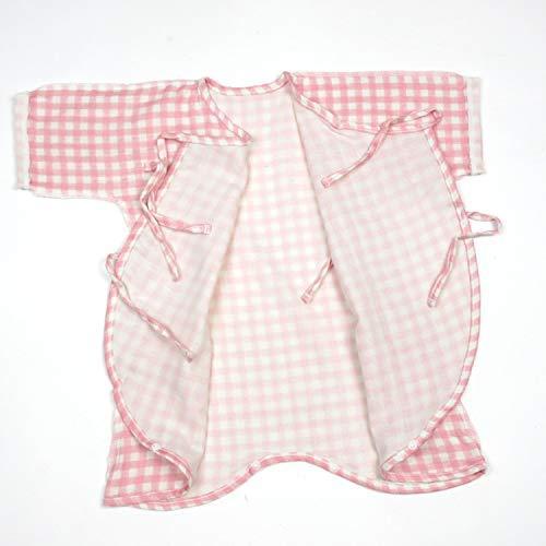 肌着 ガーゼ ベビー コンビ肌着 ギンガムチェック Wガーゼ オーガニック 日本製 |  | 14