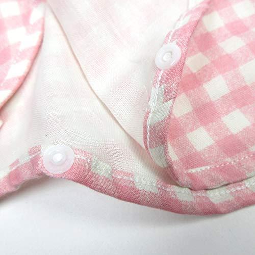 肌着 ガーゼ ベビー コンビ肌着 ギンガムチェック Wガーゼ オーガニック 日本製 |  | 15