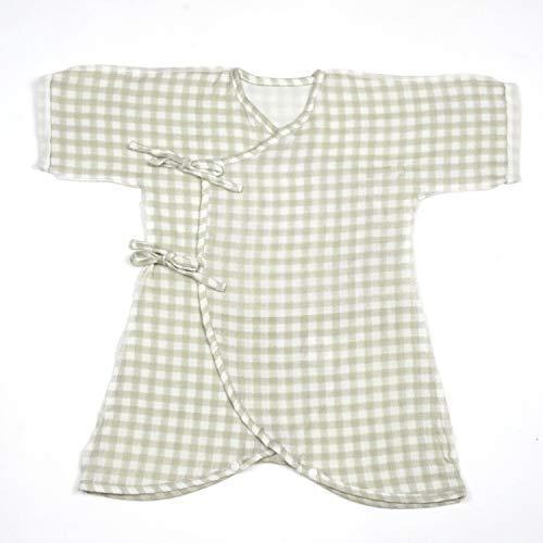 肌着 ガーゼ ベビー コンビ肌着 ギンガムチェック Wガーゼ オーガニック 日本製 |  | 06