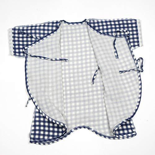 肌着 ガーゼ ベビー コンビ肌着 ギンガムチェック Wガーゼ オーガニック 日本製 |  | 08