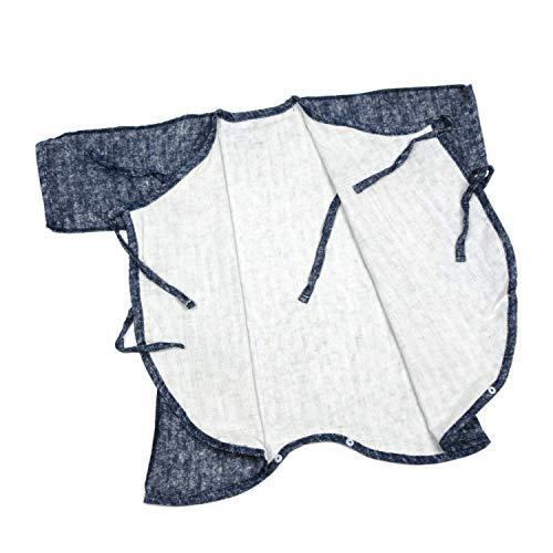 肌着 ガーゼ ベビー コンビ肌着 デニムモード Wガーゼ オーガニック 日本製 |  | 05