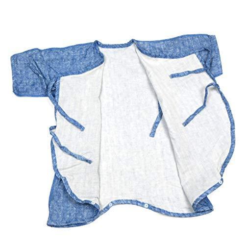 肌着 ガーゼ ベビー コンビ肌着 デニムモード Wガーゼ オーガニック 日本製 |  | 08