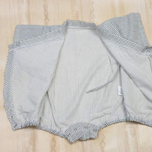 ロンパース ガーゼ ベビー甚平 ヒッコリーモード Wガーゼ オーガニック 日本製 |  | 06