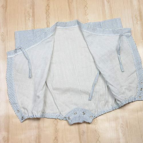 ロンパース ガーゼ ベビー甚平 ヒッコリーモード Wガーゼ オーガニック 日本製 |  | 09