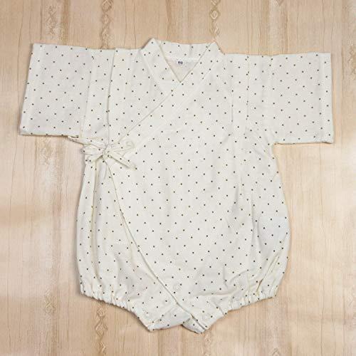 ロンパース ガーゼ ベビー甚平 やわらかコットン Wガーゼ 水玉ドット 日本製 |  | 11