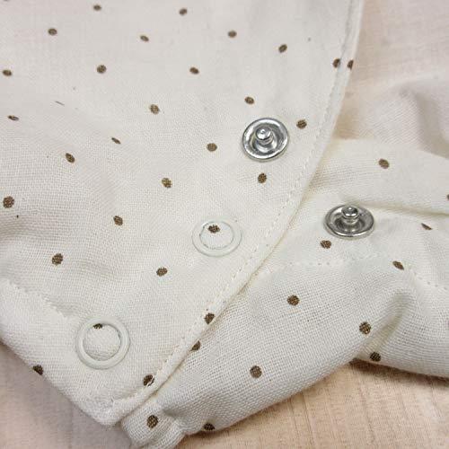 ロンパース ガーゼ ベビー甚平 やわらかコットン Wガーゼ 水玉ドット 日本製 |  | 13