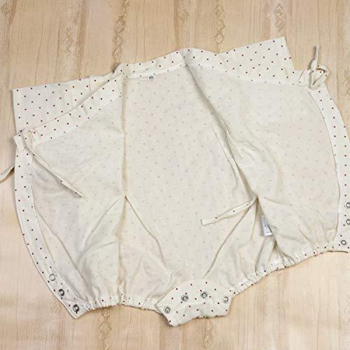 ロンパース ガーゼ ベビー甚平 やわらかコットン Wガーゼ 水玉ドット 日本製 |  | 02