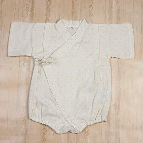 ロンパース ガーゼ ベビー甚平 やわらかコットン Wガーゼ 水玉ドット 日本製 |  | 08
