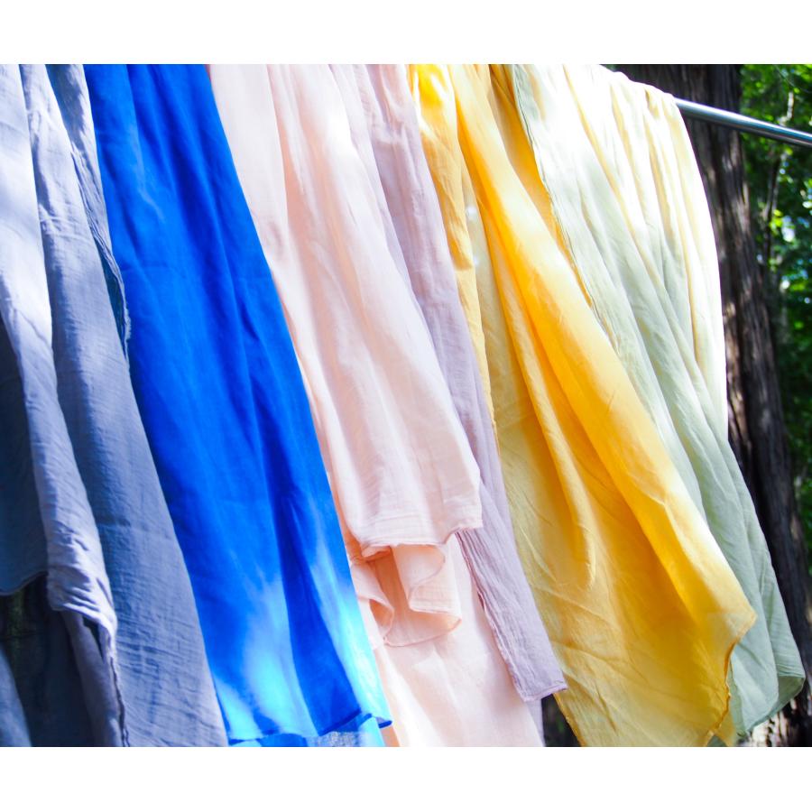 へリンボンガーゼ 和ざらし 草木染め パジャマ ワンピース リラックス効果 ルームウェア |  | 15