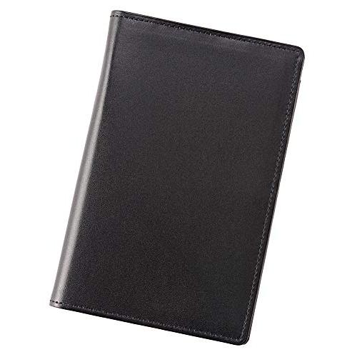 【キプリス】パスポートケース（スマートフォン収納可）■シラサギレザー8285 ブラック 