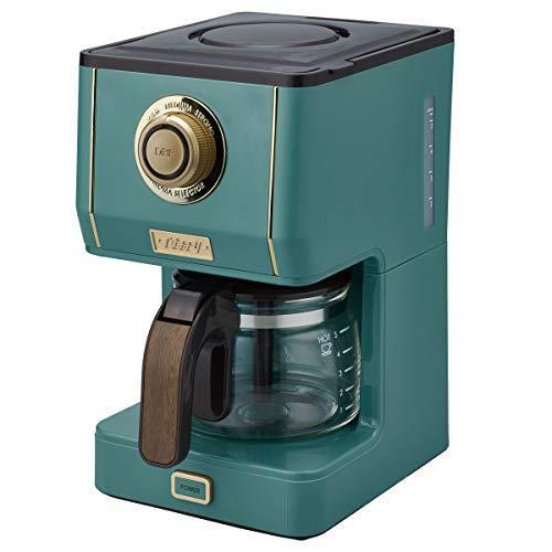 ぼん家具 抽出 珈琲 レトロ 抽出 ドリップコーヒーメーカー レトロ ドリップコーヒーメーカー おしゃれ A B07trkwmsv 2218 スレートグリーン 30分保温 ブリアンストア