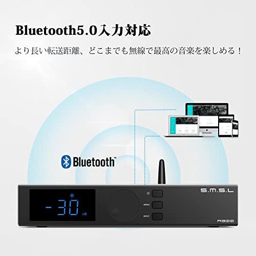 S.M.S.L A300 アンプ Bluetooth パワーアンプ ステレオ/モノラル HI-FI