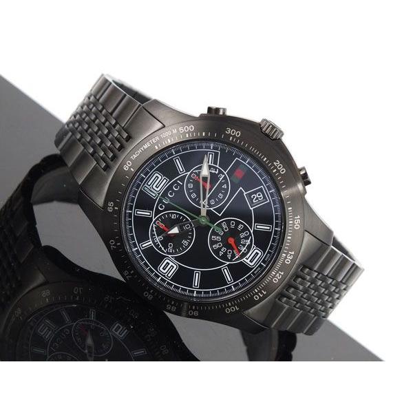 グッチ 腕時計 メンズ Gucci 時計 ｇタイムレス クロノグラフ ブラック 黒 人気 ブランド 高級 ウォッチ オススメ ランキング 激安 男性 男性用 祝い プレゼント 4 Burlington 通販 Yahoo ショッピング