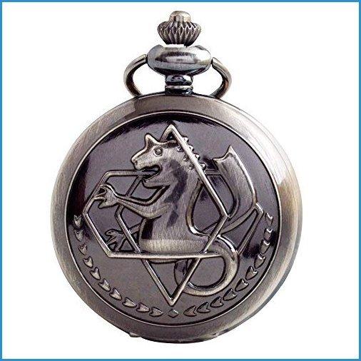 柔らかい 新品フルメタル アルケミスト 懐中時計 チェーンボックス付き コスプレアクセサリー アニメ商品 L 錬金 B01mr5slep Eterno Store 通販 Yahoo ショッピング 希少 M Mahdi Net