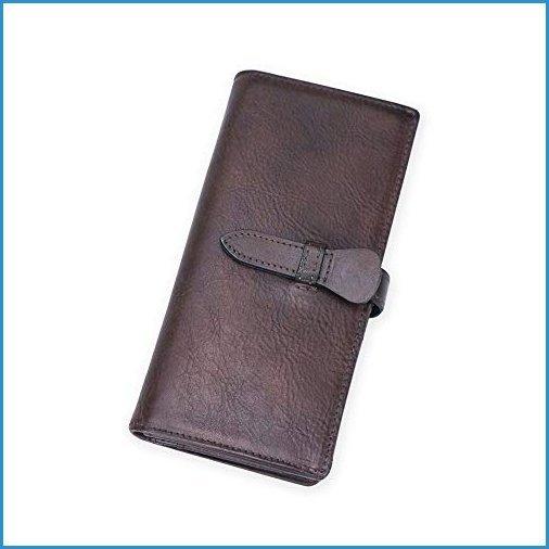 Sale 公式 新品レディース 財布 Rfidブロック 本革 クラッチカードオーガナイザー ヴィンテージ財布 コーヒー 7 48 B07vk5hk4n Eterno Store 通販 Yahoo ショッピング 最安値に挑戦 Www Skylanceronline Com