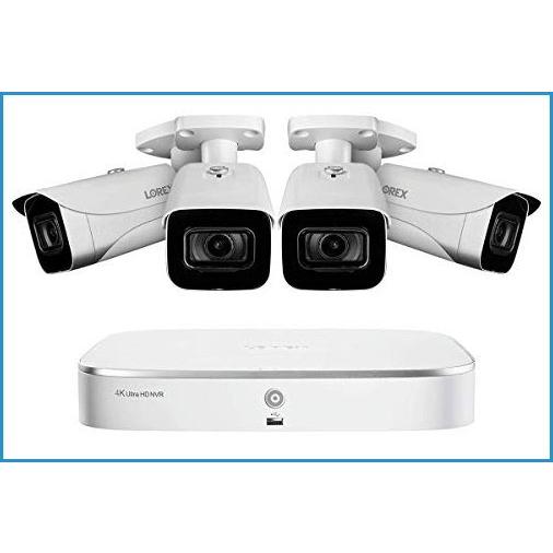日本産 新品lorex 4kai84 4k Video Surveillance System W Lorex N841a 2tb Nvr And 4 E861ab 4k Bullet Cameras Featuring Smart Motion Detection And 国際ブランド Sipeka Smknpuspahiang Sch Id