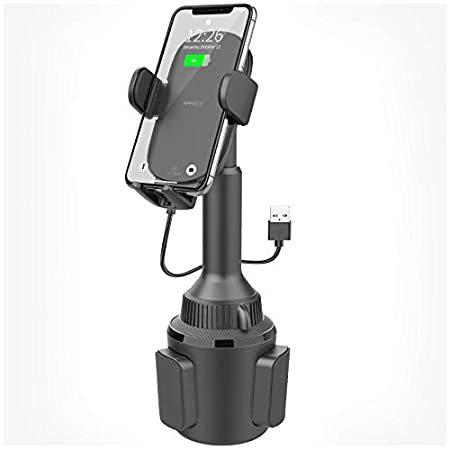 代引不可 特別価格ワイヤレス車載充電器 15w Qi 急速充電カップ 携帯ホルダー 車載用 調節可能な車載ホルダー マウント充電器 Qc 3 0アダプター付き 好評販売中 絶対一番安い Atempletonphoto Com