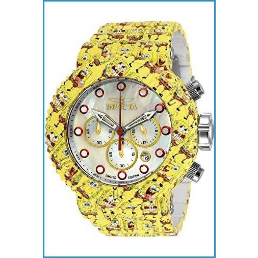 宅送 新品invicta 52mm グランドプロダイバー スポンジボブ リミテッドエディション ハイドロメッキブレス メール便なら送料無料 Saleinzucca It
