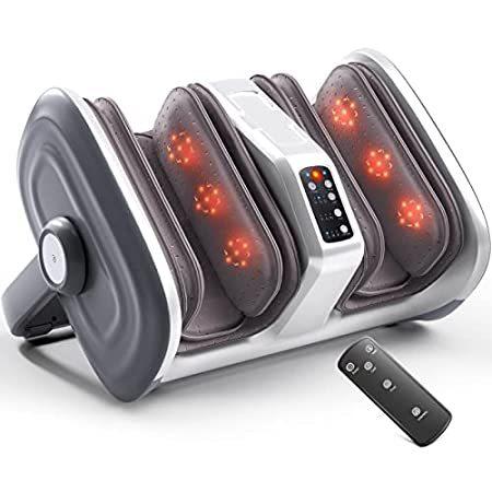 特別価格TISSCARE Foot Massager-Shiatsu Leg Massage Machine w/ Heat-3D Massage Syste好評販売中 マッサージ器
