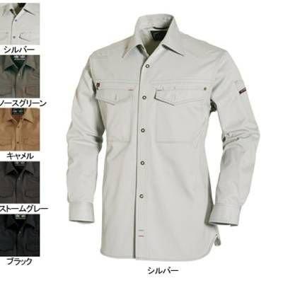 バートル BURTLE 作業着 1205 長袖シャツ 5L 作業服 秋冬 爆買 | BURTLE