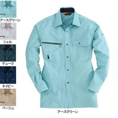 バートル BURTLE 作業着 9063 長袖シャツ S-LL 作業服 秋冬 | BURTLE