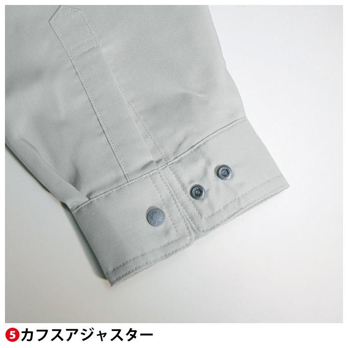 バートル BURTLE 作業着 9023 長袖シャツ S-LL 作業服 秋冬 | BURTLE | 09