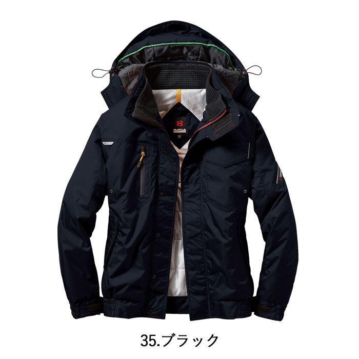 バートル BURTLE 作業着 防寒着 7210 軽量中綿防寒ブルゾン フード付 4L  軽量 防風 保温 耐水 サーモトロンラジポカ 作業服 爆買 | BURTLE | 10